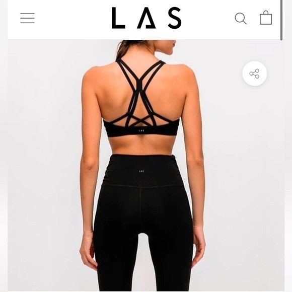 LAS Active Mila Sports Bra - black - small - Picture 1 of 6